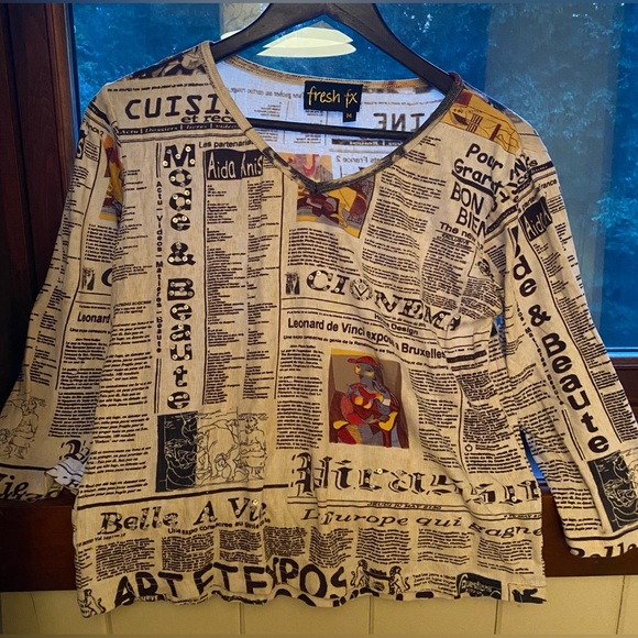 3/4 sleeves tee from fresh FX size Medium - Picture 1 of 3